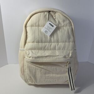 VICTORIA'S SECRET QUILTED PUFFER BACKPACK